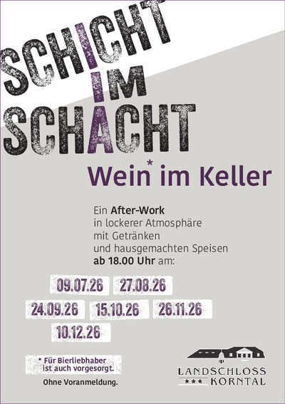 Schicht im Schacht 2. Halbjahr 2026